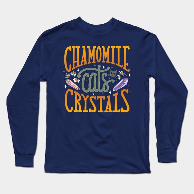 CHAMOMILE Long Sleeve T-Shirt by dondonart